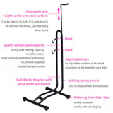 Maxbell Bicycles Bike Parking Rack Stand Upright Bike Sand Floor for Mountain Bike