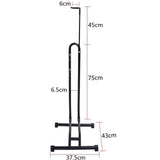 Maxbell Bicycles Bike Parking Rack Stand Upright Bike Sand Floor for Mountain Bike