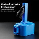 Maxbell Portable Cleaning Brush Tool Washing Outdoor Bike Chain Cleaner Scrubber Blue