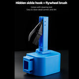 Maxbell Portable Cleaning Brush Tool Washing Outdoor Bike Chain Cleaner Scrubber Blue
