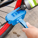 Maxbell Portable Cleaning Brush Tool Washing Outdoor Bike Chain Cleaner Scrubber Blue