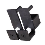 Maxbell Maxbell 2Pcs Metal Weight Bar Stands Accessory Work Out Triceps Bar Barbell Holders