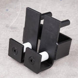 Maxbell Maxbell 2Pcs Metal Weight Bar Stands Accessory Work Out Triceps Bar Barbell Holders
