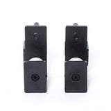 Maxbell Maxbell 2Pcs Metal Weight Bar Stands Accessory Work Out Triceps Bar Barbell Holders