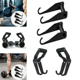 Maxbell Maxbell Portable Dumbbell Hooks Handles Accessories for Bodybuilding Weightlifting Straight Arm