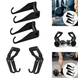 Maxbell Maxbell Portable Dumbbell Hooks Handles Accessories for Bodybuilding Weightlifting Straight Arm