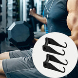 Maxbell Maxbell Portable Dumbbell Hooks Handles Accessories for Bodybuilding Weightlifting Straight Arm