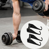 Maxbell Maxbell Portable Dumbbell Hooks Handles Accessories for Bodybuilding Weightlifting Straight Arm
