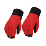 Maxbell Maxbell Ski Gloves Touchscreen Texting Typing Winter Warm Gloves for Outdoor Sport Red