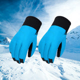 Maxbell Maxbell Ski Gloves Touchscreen Texting Typing Winter Warm Gloves for Outdoor Sport Blue