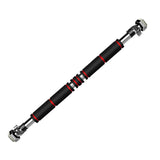 Maxbell Pull up Bar Wall Mount for Exercise Upper Body Strength Exercising Household Black Red