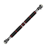Maxbell Pull up Bar Wall Mount for Exercise Upper Body Strength Exercising Household Black Red