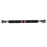 Maxbell Pull up Bar Wall Mount for Exercise Upper Body Strength Exercising Household Black Red