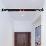 Maxbell Pull up Bar Wall Mount for Exercise Upper Body Strength Exercising Household Black Red