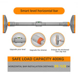 Maxbell Adjustable Door Horizontal Bar Wall Mount Telescopic Pull up Bar for Doorway 95CM to 125CM