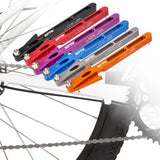 Maxbell Maxbell Bike Chain Wear Indicator Measuring Ruler Mountain Road Bike Chain Checker Black