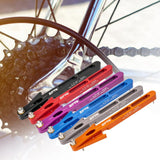 Maxbell Maxbell Bike Chain Wear Indicator Measuring Ruler Mountain Road Bike Chain Checker Black