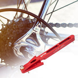 Maxbell Maxbell Bike Chain Wear Indicator Measuring Ruler Mountain Road Bike Chain Checker Red