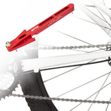 Maxbell Maxbell Bike Chain Wear Indicator Measuring Ruler Mountain Road Bike Chain Checker Red