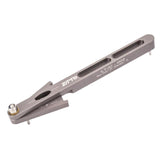 Maxbell Maxbell Bike Chain Wear Indicator Measuring Ruler Mountain Road Bike Chain Checker Argent