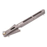Maxbell Maxbell Bike Chain Wear Indicator Measuring Ruler Mountain Road Bike Chain Checker Argent