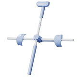 Maxbell Yoga Stick Open Shoulder Pranayama Stick Hunchback Corrector for Beautifying Blue