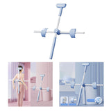 Maxbell Yoga Stick Open Shoulder Pranayama Stick Hunchback Corrector for Beautifying Blue