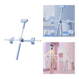 Maxbell Yoga Stick Open Shoulder Pranayama Stick Hunchback Corrector for Beautifying Blue