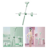 Maxbell Yoga Stick Open Shoulder Pranayama Stick Hunchback Corrector for Beautifying Green