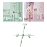 Maxbell Yoga Stick Open Shoulder Pranayama Stick Hunchback Corrector for Beautifying Green