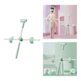 Maxbell Yoga Stick Open Shoulder Pranayama Stick Hunchback Corrector for Beautifying Green