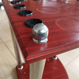 Maxbell Maxbell Portable Billiard Pool Cue Rack Corner Cue Holder Rod Organizer Freestanding