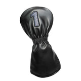 Maxbell Maxbell PU Golf Club Headcover Protector Guard Replacement Durable Wood Head Covers Blue Black No One