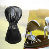 Maxbell Maxbell PU Golf Club Headcover Protector Guard Replacement Durable Wood Head Covers Blue Black No One