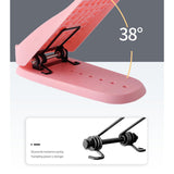 Maxbell Mini Stepper Stair Slant Board Incline Board Foot Calf Stretcher Machine Pink