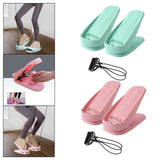 Maxbell Mini Stepper Stair Slant Board Incline Board Foot Calf Stretcher Machine Pink