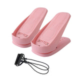 Maxbell Mini Stepper Stair Slant Board Incline Board Foot Calf Stretcher Machine Pink