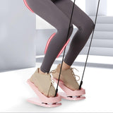 Maxbell Mini Stepper Stair Slant Board Incline Board Foot Calf Stretcher Machine Pink