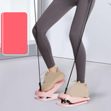 Maxbell Mini Stepper Stair Slant Board Incline Board Foot Calf Stretcher Machine Pink