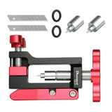 Maxbell Needle Driver Insertion Tool Disc Brake Install Olive Banjo Set Tool Install red