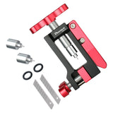 Maxbell Needle Driver Insertion Tool Disc Brake Install Olive Banjo Set Tool Install red