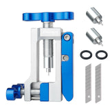 Maxbell Needle Driver Insertion Tool Disc Brake Install Olive Banjo Set Tool Install blue