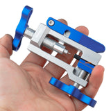 Maxbell Needle Driver Insertion Tool Disc Brake Install Olive Banjo Set Tool Install blue