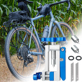 Maxbell Needle Driver Insertion Tool Disc Brake Install Olive Banjo Set Tool Install blue