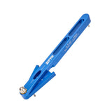 Maxbell Bike Chain Checker Measurement Tool Durable Chain Measuring Ruler Gauge Blue