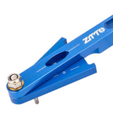 Maxbell Bike Chain Checker Measurement Tool Durable Chain Measuring Ruler Gauge Blue