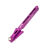 Maxbell Bike Chain Checker Measurement Tool Durable Chain Measuring Ruler Gauge Violet