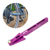 Maxbell Bike Chain Checker Measurement Tool Durable Chain Measuring Ruler Gauge Violet