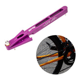 Maxbell Bike Chain Checker Measurement Tool Durable Chain Measuring Ruler Gauge Violet