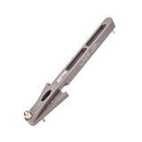 Maxbell Bike Chain Checker Measurement Tool Durable Chain Measuring Ruler Gauge Gray